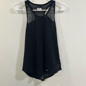 Nike Women's Black Mesh Tank Top